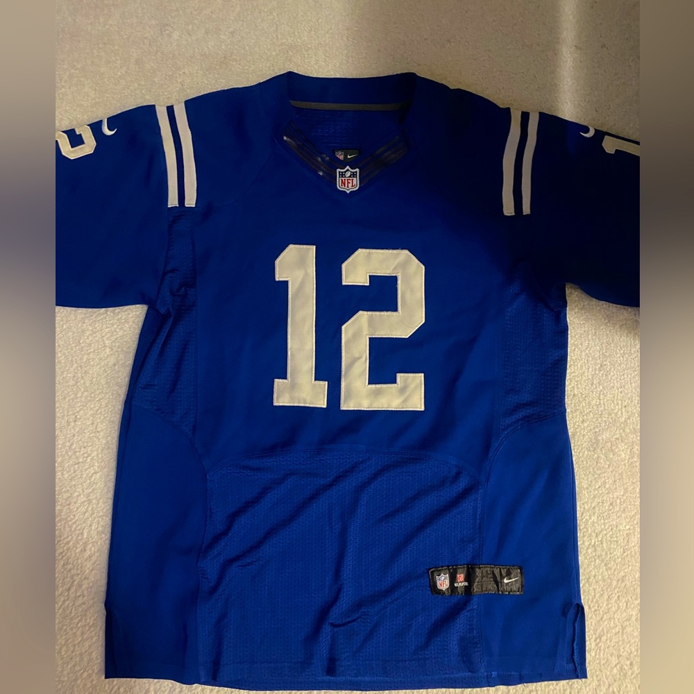 Nike On Field ANDREW LUCK Indianapolis Colts Jersey Size 48